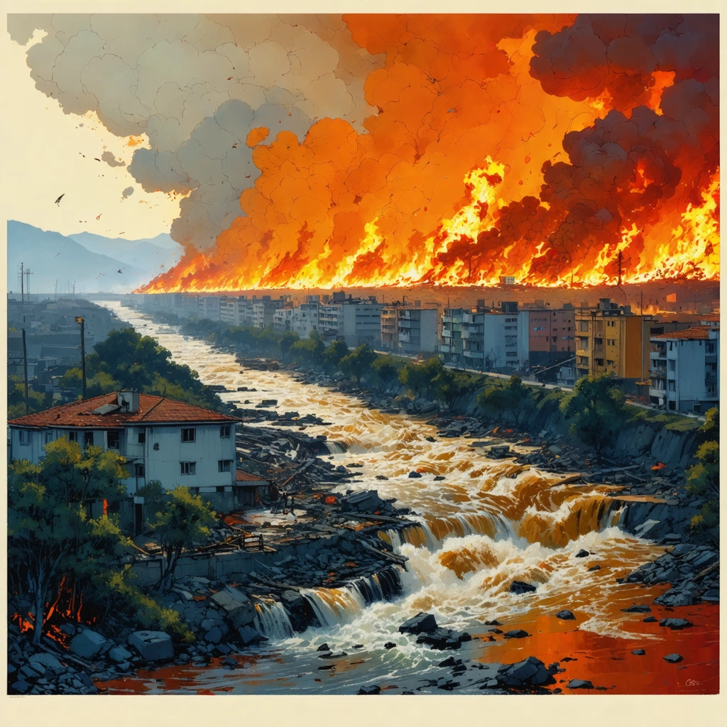 Katastrofe u Šapcu: Požari i Poplave