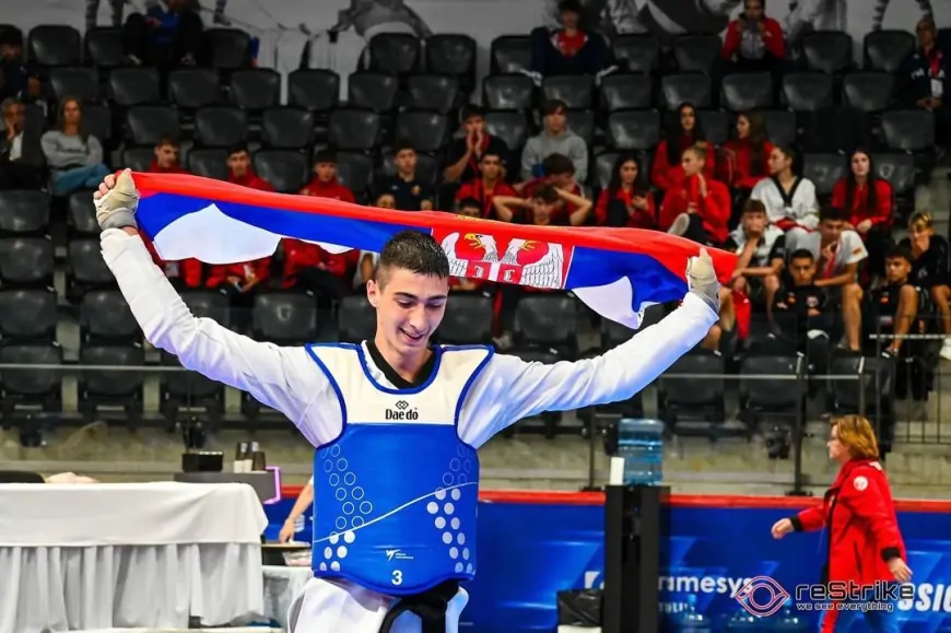 Taekvondista Žarko Krajišnik posle zlata na evropskom juniorskom prvenstvu sprema se za seniorska takmičenja