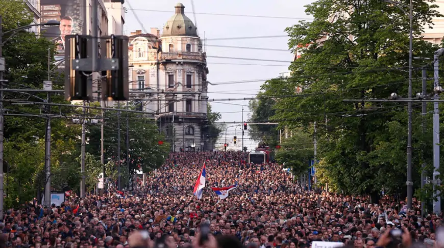 18. protest u Beogradu