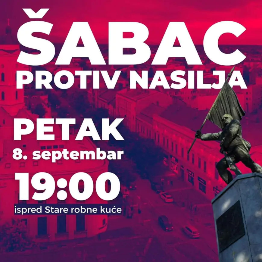 12. protest u Šapcu
