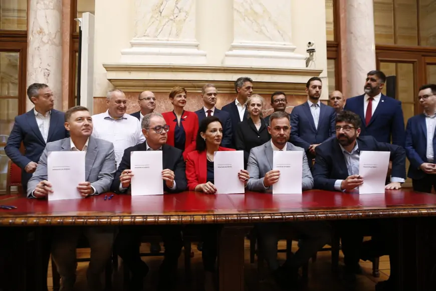 Organizatori protesta „Srbija protiv nasilja“ potpisali „Dogovor za pobedu“