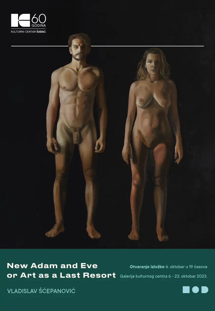 Izložba "New Adam and Eve or art as a last resort" u Kulturnom centru u Šapcu