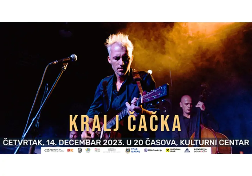 Kralj Čačka zatvara Šabačku koncertnu sezonu, ulaz besplatan