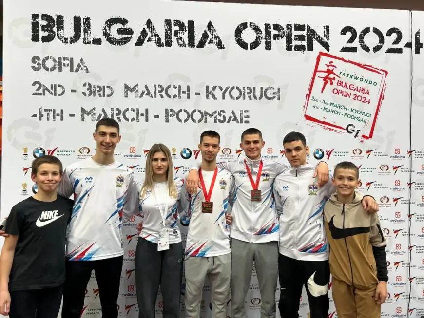 Na takmičenju Bugarska Open TK Šabac osvojio dve medalje